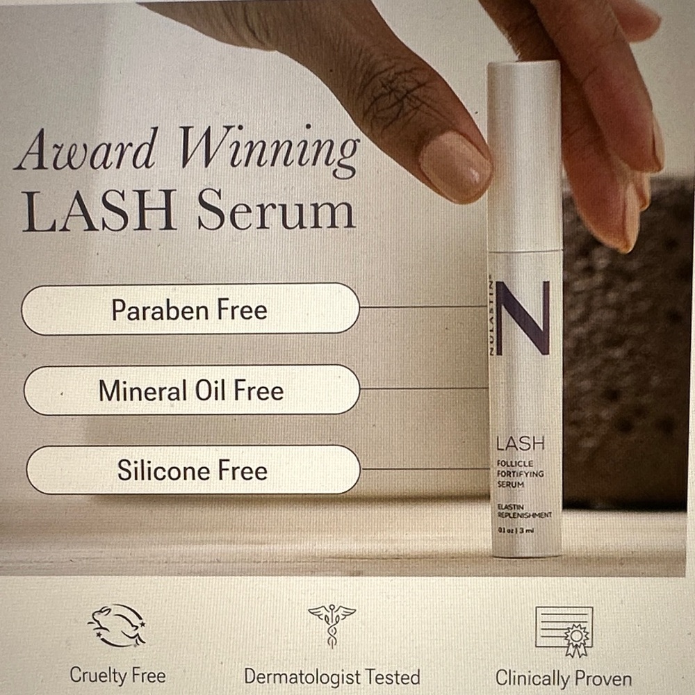 Lash Follicle Fortifying Serum full-size- please note: tried once by seller